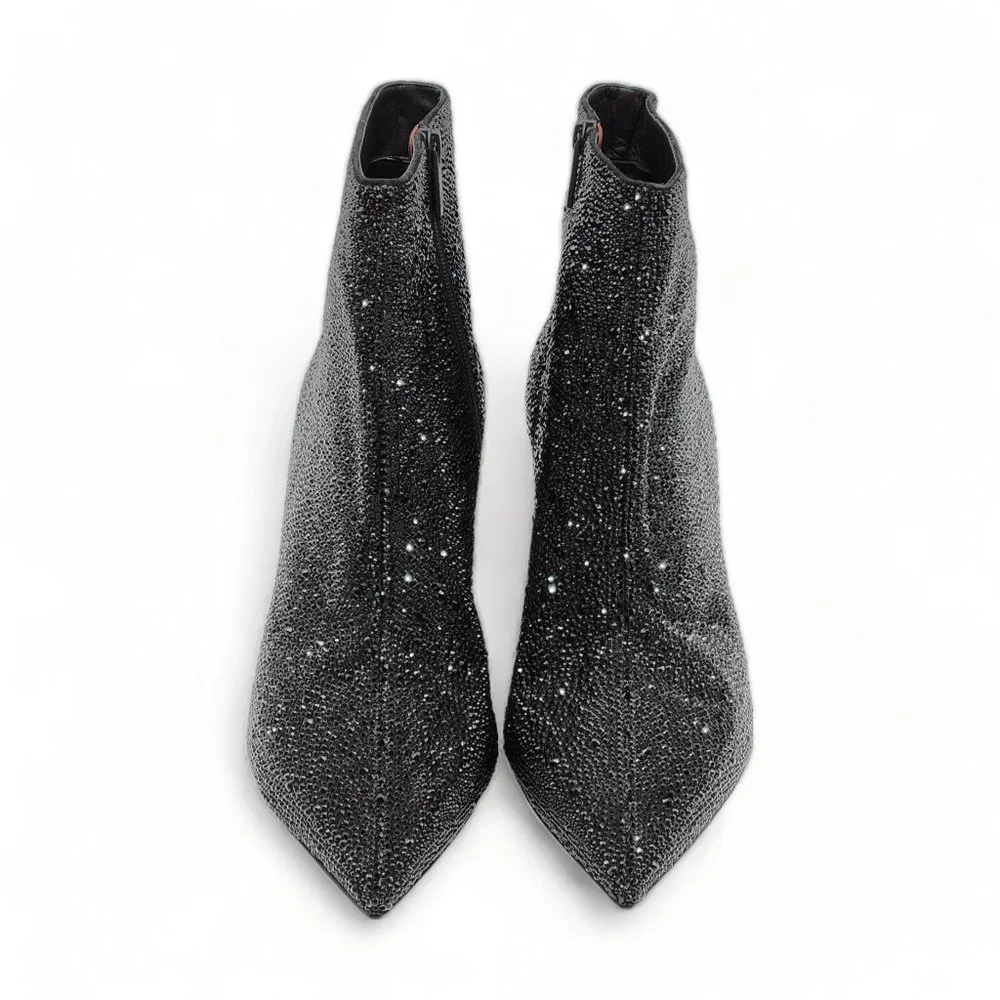 Christian Louboutin Aiglissima 80 Leather Ankle Boots - Picture 5 of 10